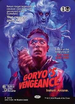 Goryo's Vengeance Duskmourn Commander Montester Movie Art